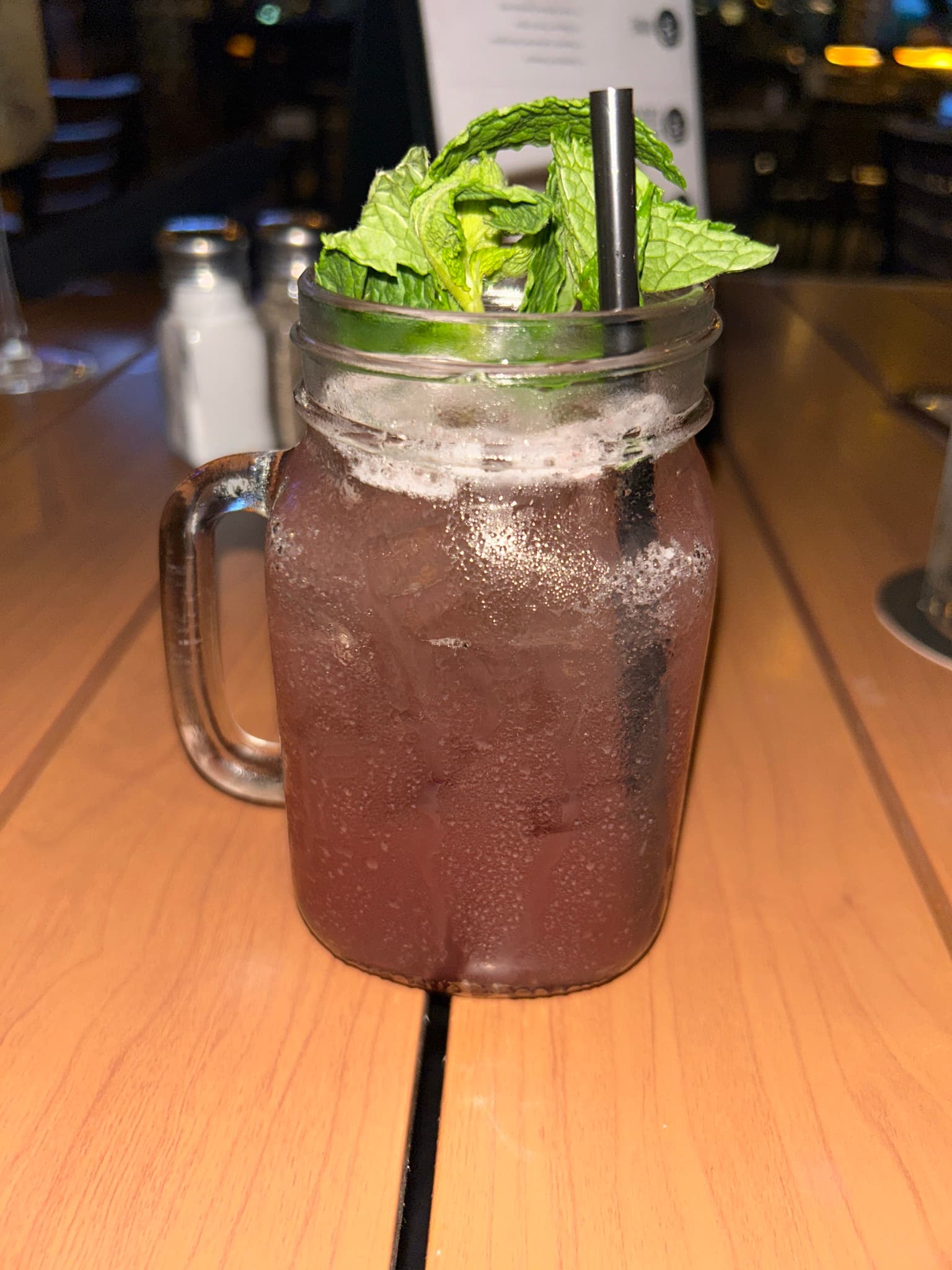 Blackberry Smash Mojito